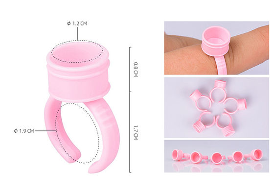 중국 지름 1.5 센티미터 / 1.2 센티미터 핑크색 플라스틱 잉크 벨소리 문신 채굴공 장비 물자 협력 업체