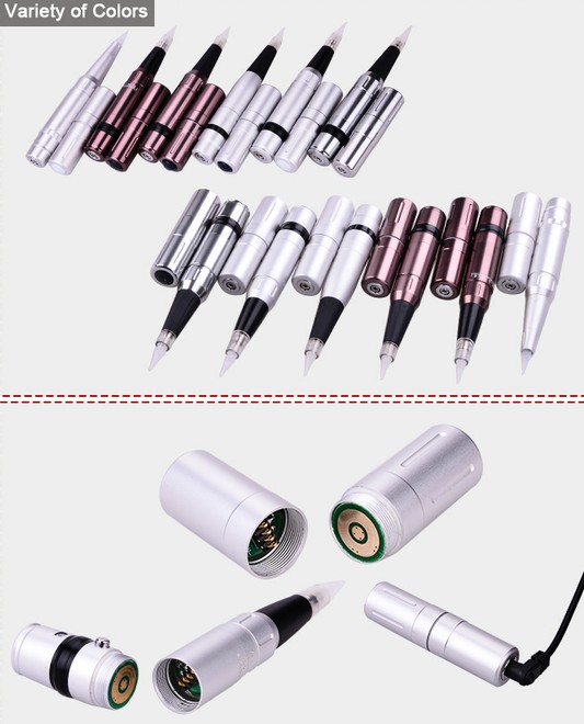 영구적 메이크업 펜 재충전이 가능한 디자인, 마술 문신 기계 문신 기계 2