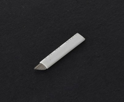 영구적 메이크업 버릴 수 있는  문신 바늘, 매뉴엘 펜 사용을 위한 자연적 침날 0