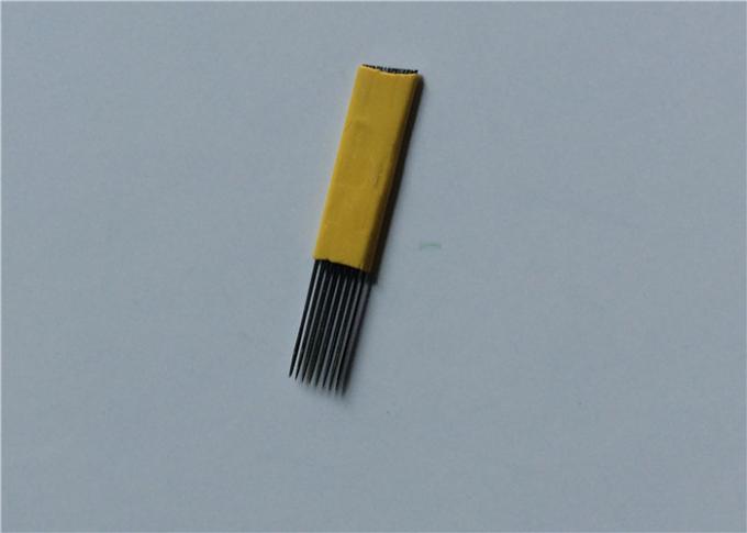 영원한 메이크업 Microblading 눈썹 문신 바늘 처분할 수 있는 15M 더 적은 진동 0