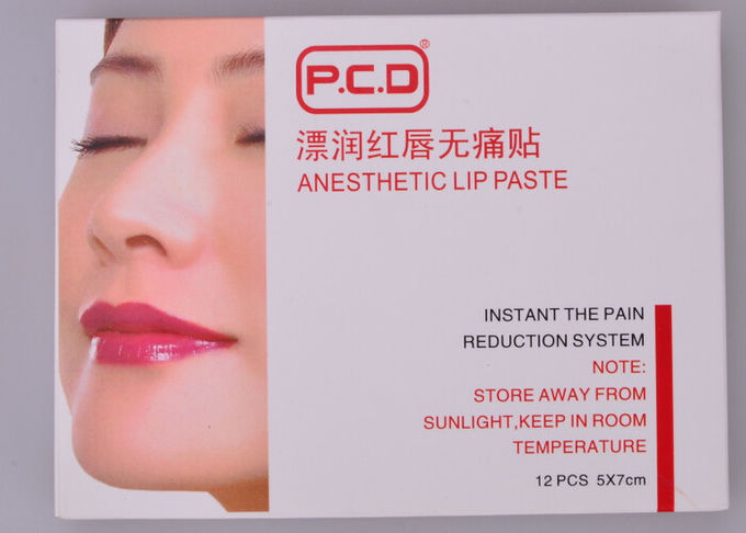 감각을 잃은 빠른 크림, 영구적 메이크업 마취제 크림을 표백시키는 PCD 인스탠드 Lip 0