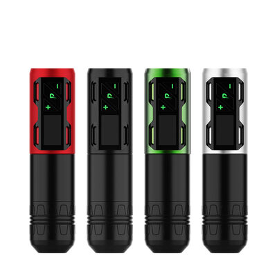 중국 디지털 회전식 배터리 코어리스 문신 총 문신 펜 1800 Mah 무선 문신 기계 협력 업체