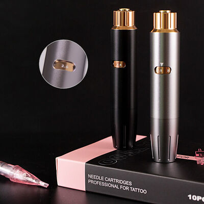 중국 Dermographe Maquillage Rotary Tattoo Machine Digital Tattoo Gun Permanent Makeup Machine With Adjustment Stroke 2.3 to 2.7 협력 업체