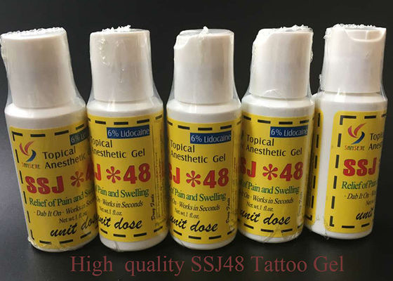 중국 눈꺼풀 립 문신 마취 크림 6% 마취 SSJ*48 문신 마취 젤 협력 업체