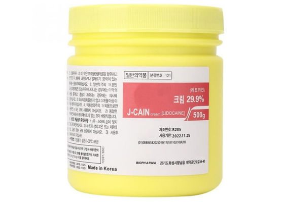 중국 290.9% J-CAIN PMU 마취성 빠른 피부 문신 마취 크림 500G 협력 업체