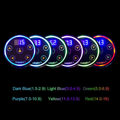 업그레이드 디지털 LCD 디스플레이 터치 스크린 미니 오로라 II 문신 전원 공급 388g 문신 기계에 대한 패키지 무게 협력 업체