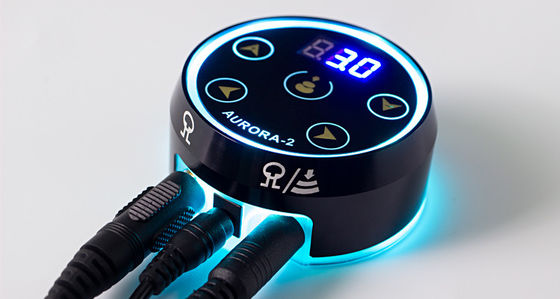 업그레이드 디지털 LCD 디스플레이 터치 스크린 미니 오로라 II 문신 전원 공급 388g 문신 기계에 대한 패키지 무게 협력 업체