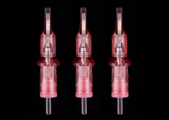 의료 표준 스테인레스 스틸 영구 화장 바늘 분홍색 협력 업체