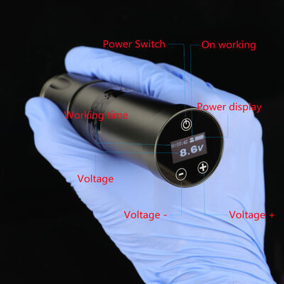 INKONE NARW 브랜드 디지털 LCD 터치 스크린 디스플레이 1800mAh 배터리 문신 펜 마이크로 색소화 기계 무선 문신 기계 협력 업체
