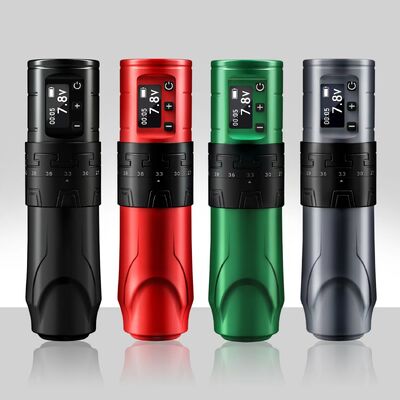 INKONE 브랜드 스트로크 2.4-4.2mm 코러리스 모터 문신 기계 무선 문신 펜 협력 업체