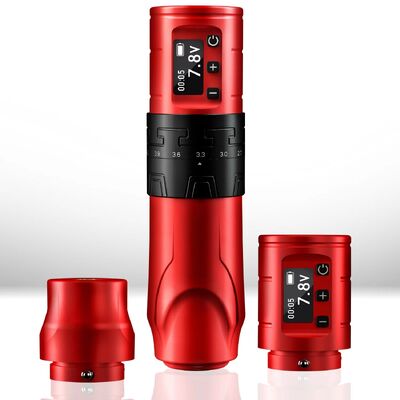 INKONE 브랜드 스트로크 2.4-4.2mm 코러리스 모터 문신 기계 무선 문신 펜 협력 업체