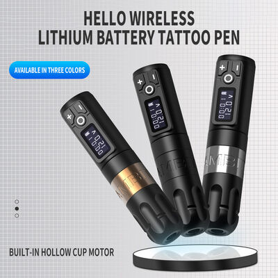 Ambition Soldier Digital Display Electric Tattoo Gun Wireless Machine Rotary Tattoo Pen Machine for Tattoo Artist 협력 업체