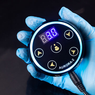 Wholesale New Upgrade Digital LCD Display Touch Screen Mini Aurora 2 Tattoo Power Supply Fit All Tattoo Machine 협력 업체