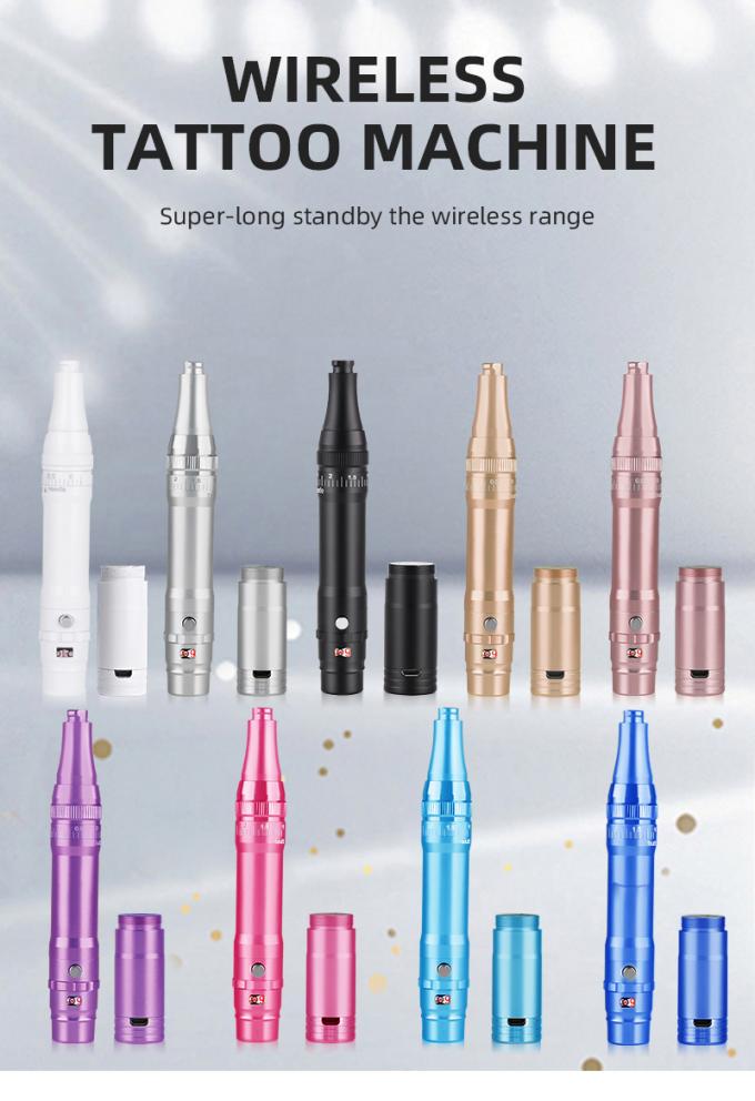0-3.5mm 바늘 튀김과 무선 디자인으로 전문 배터리 눈꺼풀 문신 기계 0
