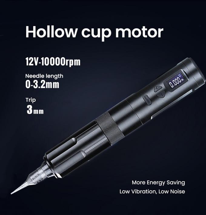 강력한 RCA 무선 영구 메이크업 기계 2.7mm 스트로크 문신 기계 2