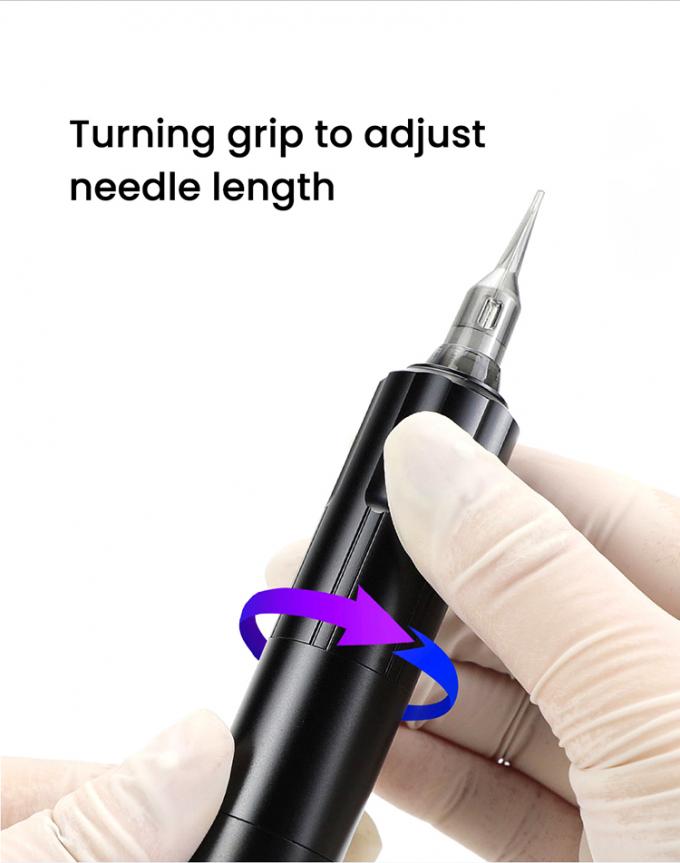 강력한 RCA 무선 영구 메이크업 기계 2.7mm 스트로크 문신 기계 4