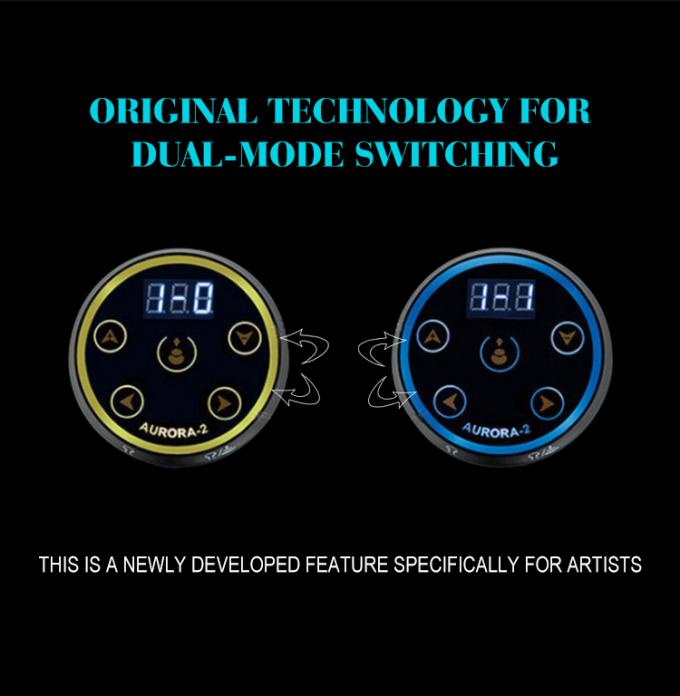 업그레이드 디지털 LCD 디스플레이 터치 스크린 미니 오로라 II 문신 전원 공급 388g 문신 기계에 대한 패키지 무게 5