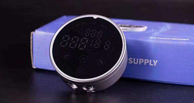 80*28mm 회색 AV1.5V-12V H8 스마트 전원 공급원 듀얼 LCD 터치 스크린 문신 기계 다채로운 전압 지능형 디지털 6