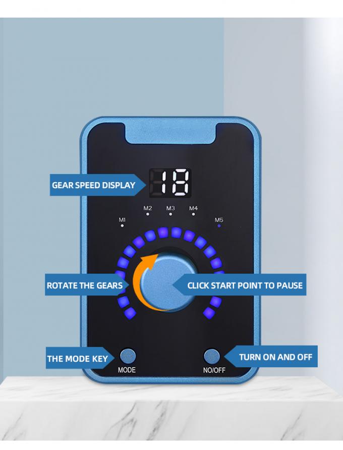 전기 총형 SMP 머리의 미세 색소화 장치 영구 화장과 스위스 모터 문신 기계 검은 파란색 6