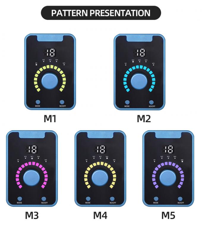 전기 총형 SMP 머리의 미세 색소화 장치 영구 화장과 스위스 모터 문신 기계 검은 파란색 7