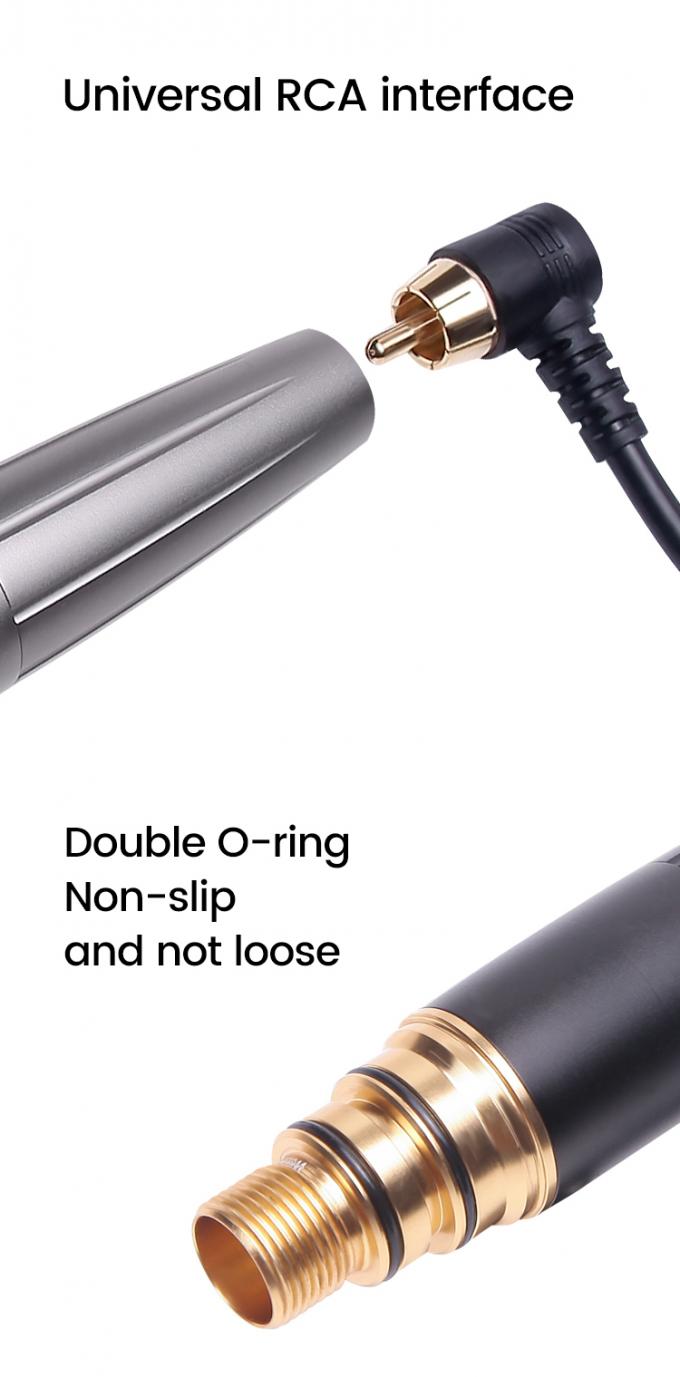 코어리스 모터 스테인리스 스틸 레드 마이크로 블레이딩 눈?? 입술 아이일러 문신 총 3