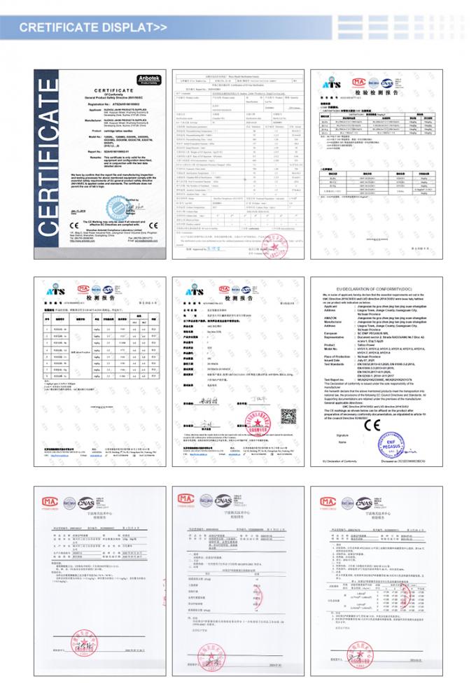 무선 배터리 문신 기계 문신 가게에 대한 전원 공급 7