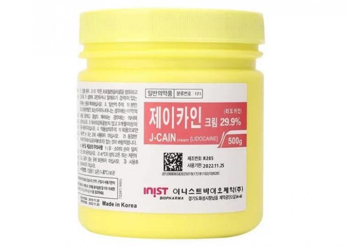 290.9% J-CAIN 한국 국소 마취 크림 뷰티 백 500G 크림 0