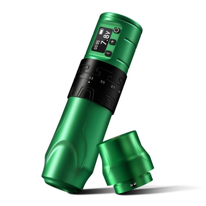 INKONE 브랜드 스트로크 2.4-4.2mm 코러리스 모터 문신 기계 무선 문신 펜 8