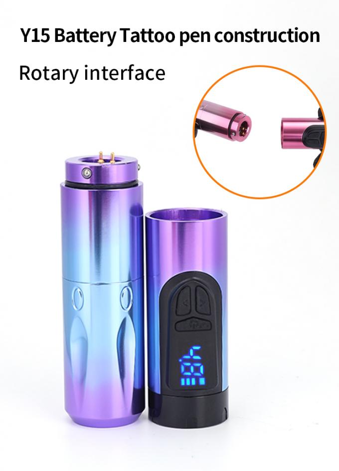 Y15 1200mAh 무선 회전 문신 머신 펜 문신 총 제품 분류 8