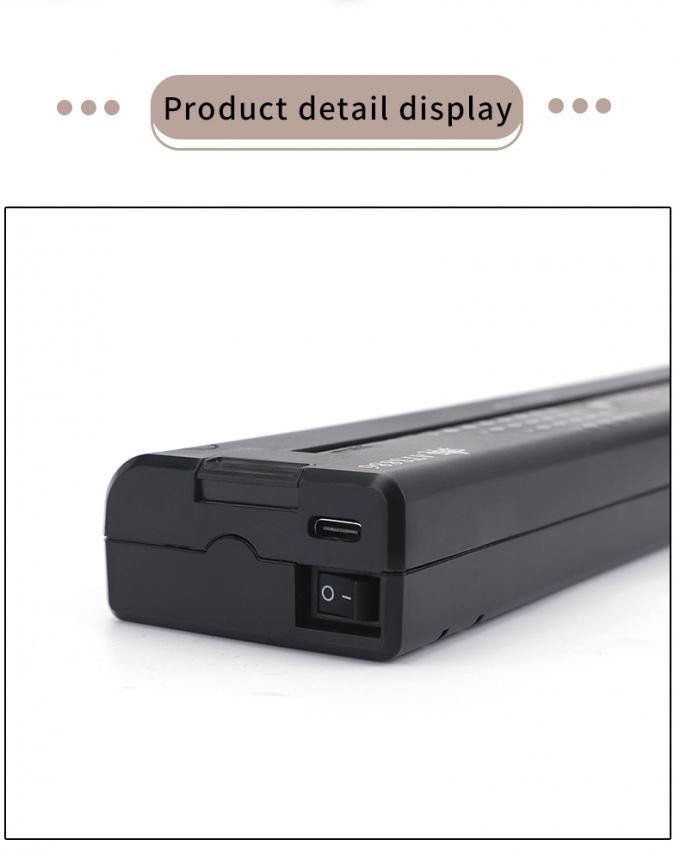 12000mAh 미니 문신 스텐실 프린터 열 복사기 무선 전송 프린터 문신 프린터 30