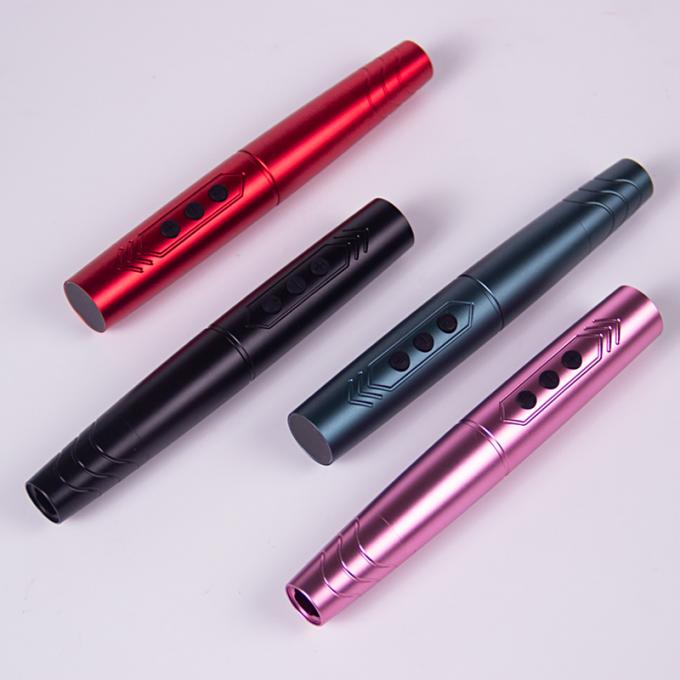 듀얼 배터리 마이크로 블레이딩 1200mAh 무선 영구 메이크업 문신 펜 영구 메이크업 기계 0
