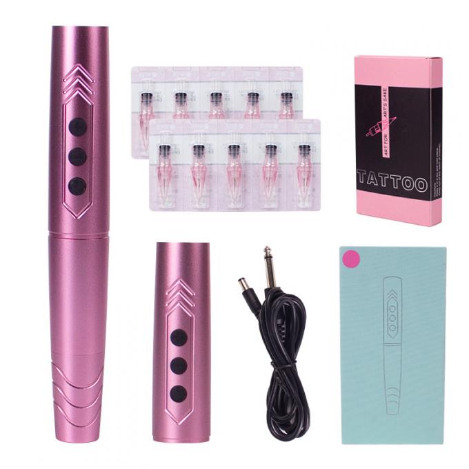 듀얼 배터리 마이크로 블레이딩 1200mAh 무선 영구 메이크업 문신 펜 영구 메이크업 기계 14