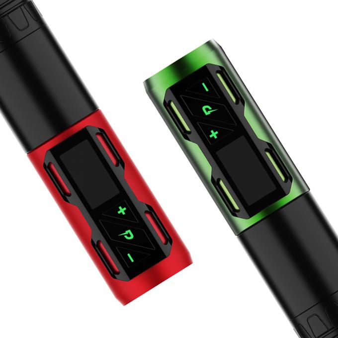 디지털 회전식 배터리 코어리스 문신 총 문신 펜 1800 Mah 무선 문신 기계 14