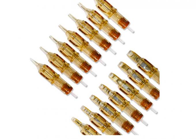 20pcs/box 노란색 카트리지 문신 눈?? 영구 화장 바늘 2