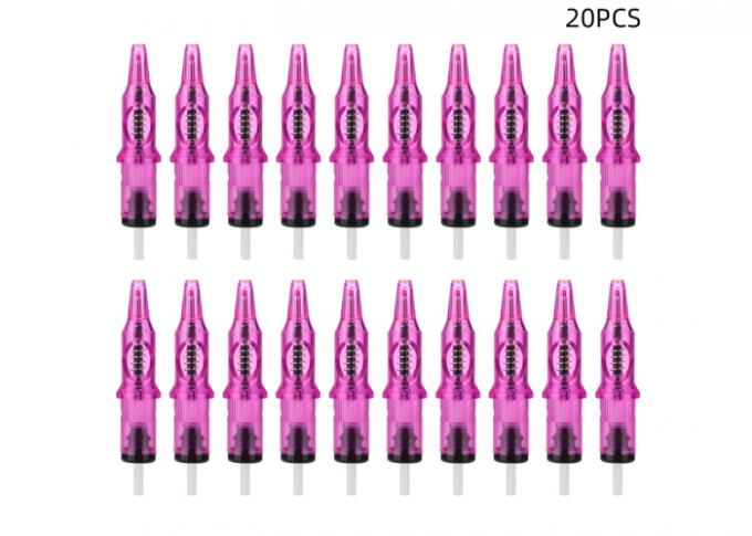 연습 0.5mm 잉크 카트리지 영구 메이크업 바늘 0